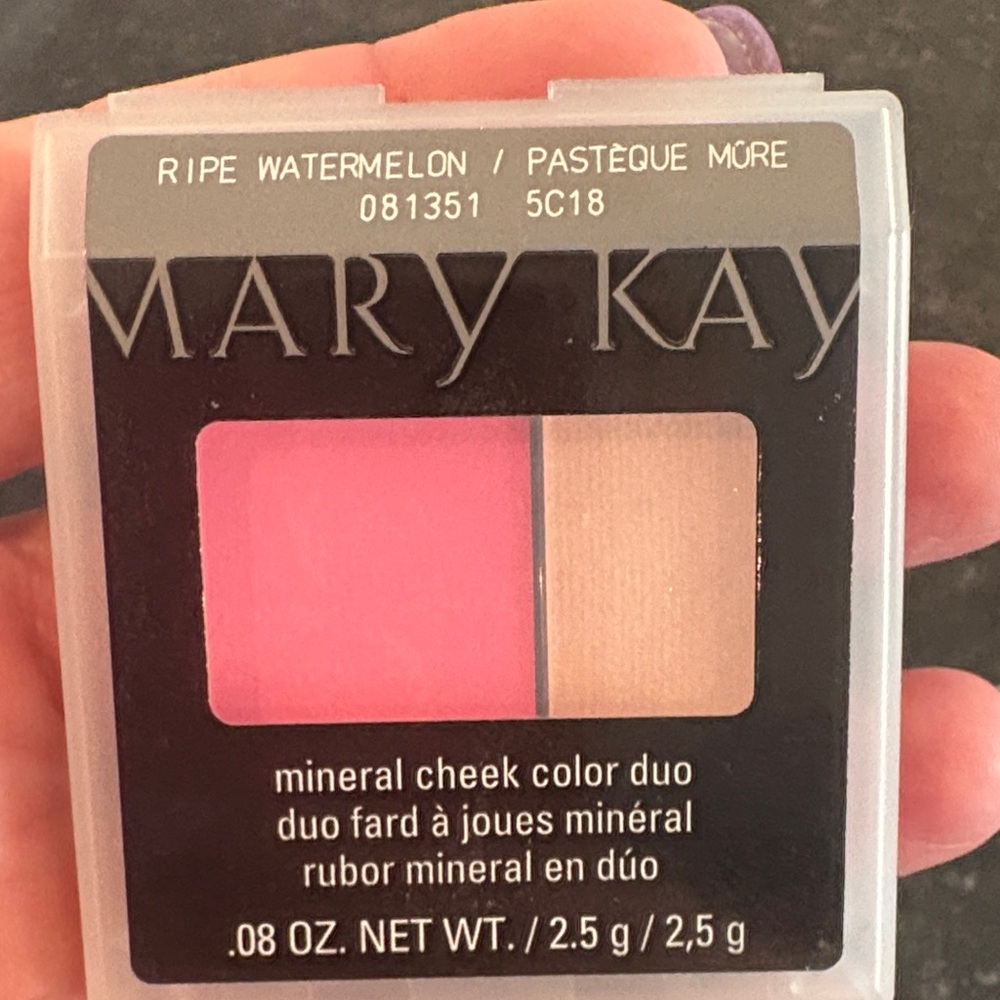 Mary Kay Cheek Color Duo - Ripe Watermelon & Beige
